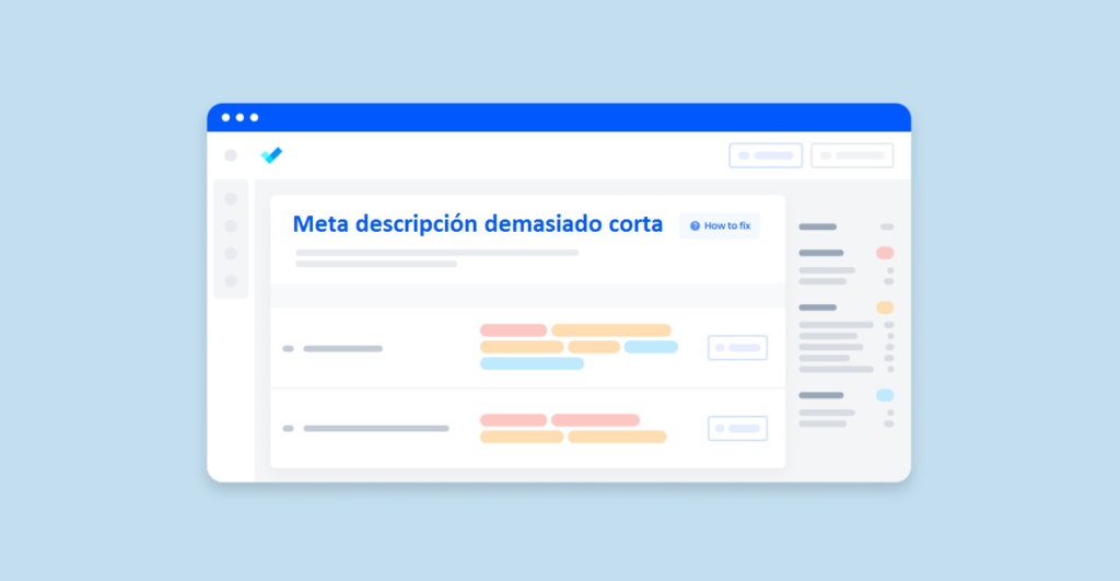 ¿QUÉ SIGNIFICA EL PROBLEMA META DESCRIPCIÓN DEMASIADO CORTA?