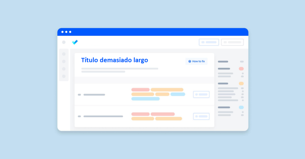 Título demasiado largo 2 ¿QUÉ SIGNIFICA EL PROBLEMA TÍTULO DEMASIADO LARGO?