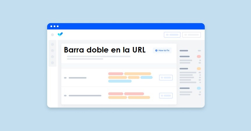 Barra doble en la URL 2 ¿QUÉ SIGNIFICA EL PROBLEMA BARRA DOBLE EN LA URL?