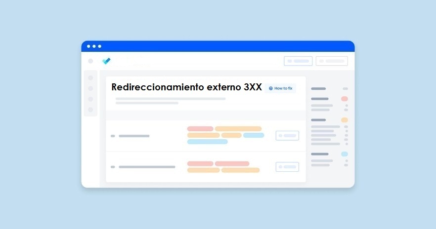 ¿QUÉ SIGNIFICA EL PROBLEMA REDIRECCIONAMIENTO EXTERNO 3XX?