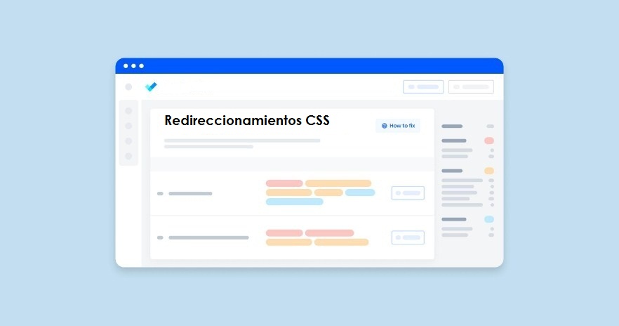 ¿QUÉ SIGNIFICA EL PROBLEMA REDIRECCIONAMIENTOS CSS?